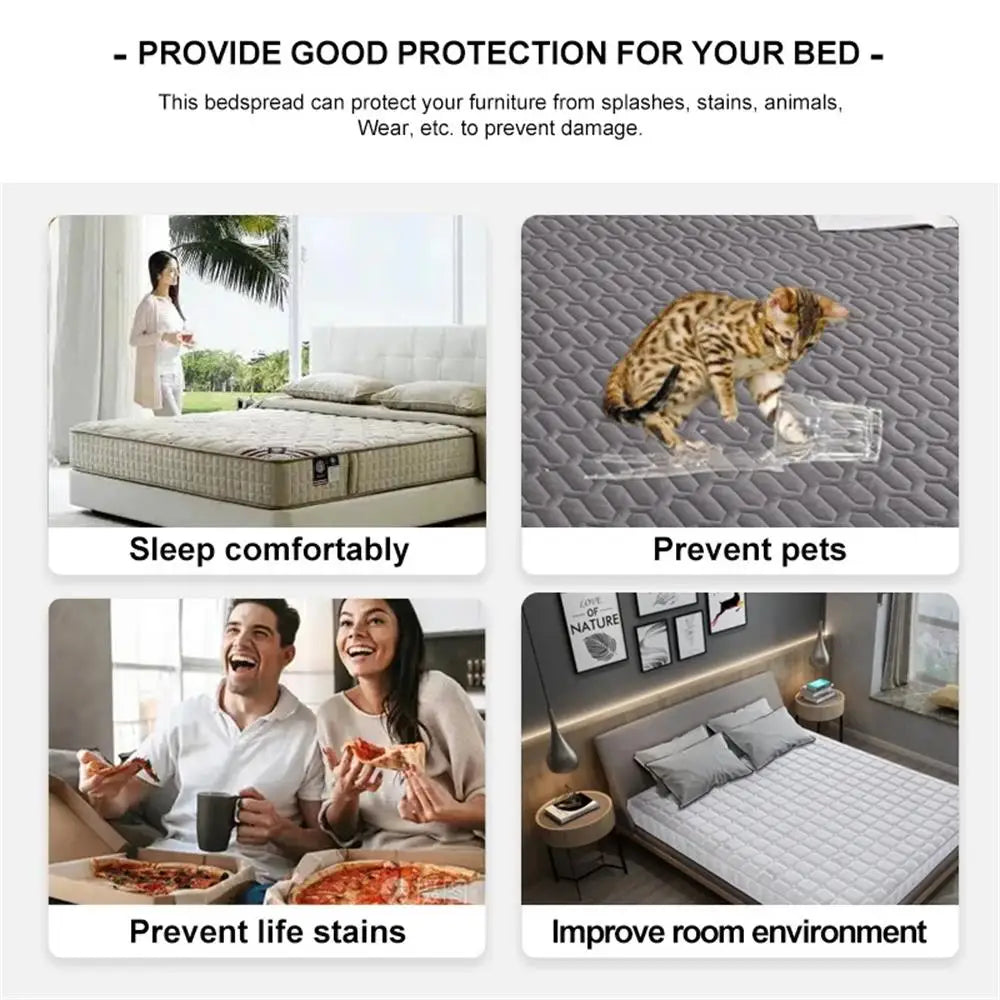 Durable Latex Waterproof Mattress Pad Protector