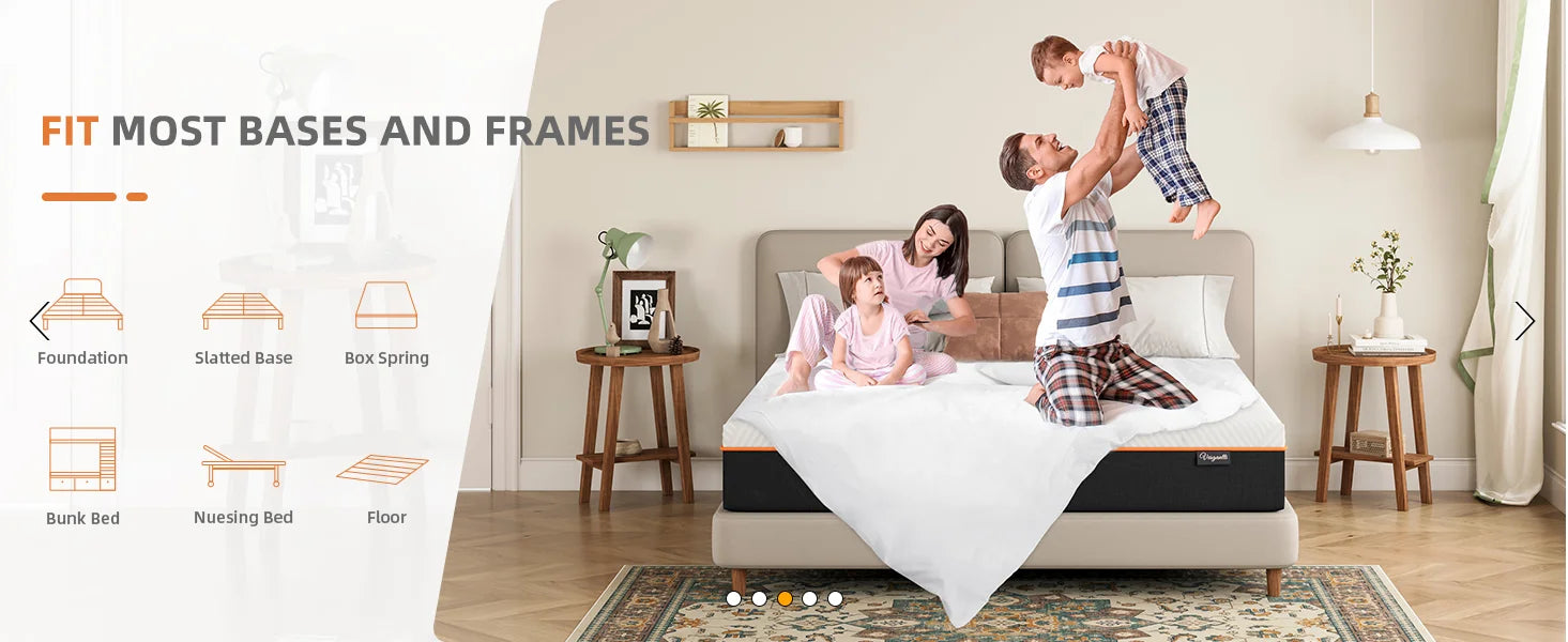 20CM Gel Memory Foam Mattress