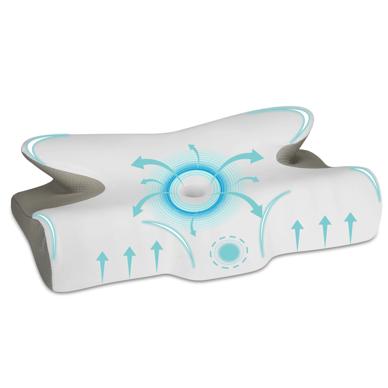 Slumbyr Ergonomic Memory Foam Side Sleeper