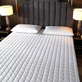 Hotel Style Cotton Non-Slip Thin Mattress Protective Pad