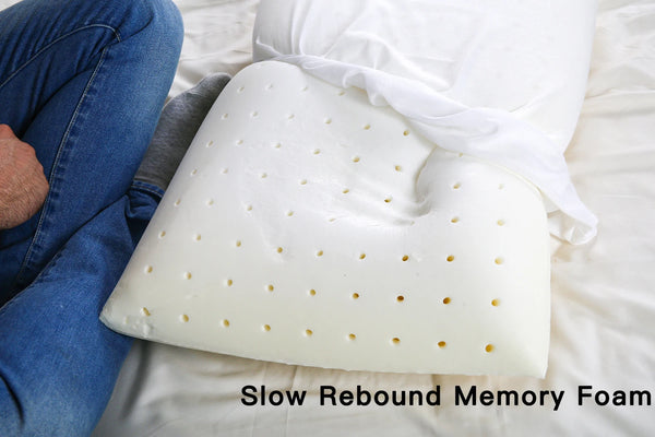 Ventilated Orthopedic Memory Foam Pillow