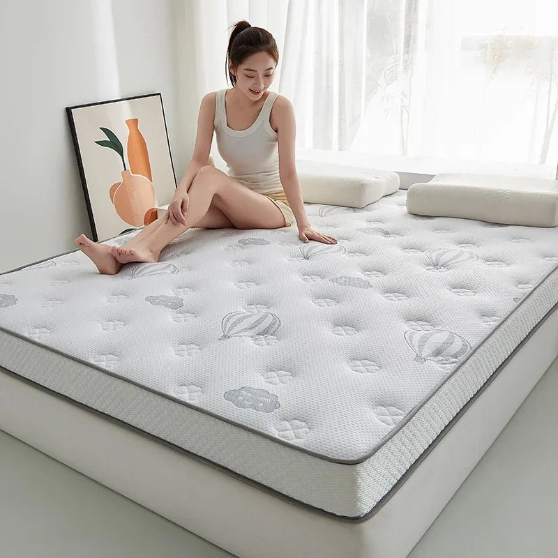 High Density Memory Foam Latex Mattress Topper (Size: King & Super-King)