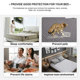 Waterproof Thicken Mattress Pad Protector Skin-Friendly Durable Fitted Sheet Bed Cover Latex Mat Cover 150x200 180x200 160x200