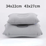 Portable Inflatable Travel Pillow with Pillowcase