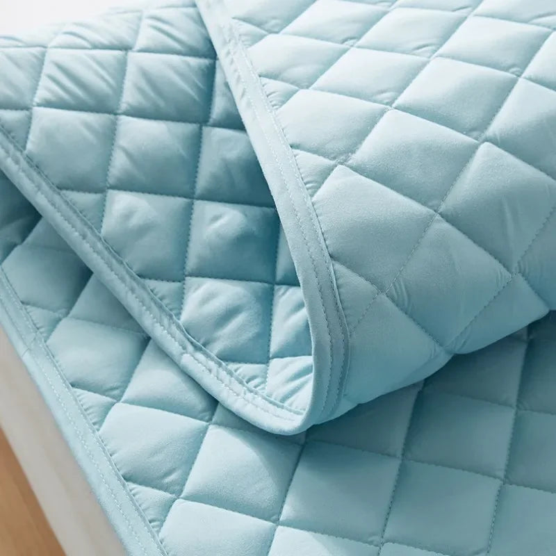 Japanese Cotton Anti-slip/Anti-Bacteria Thin Mattress Protective Pad