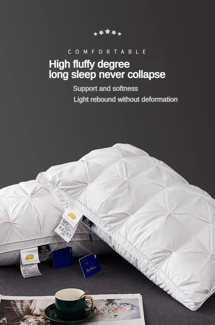 Slumbyr Deluxe Goose Down Premium Pillow