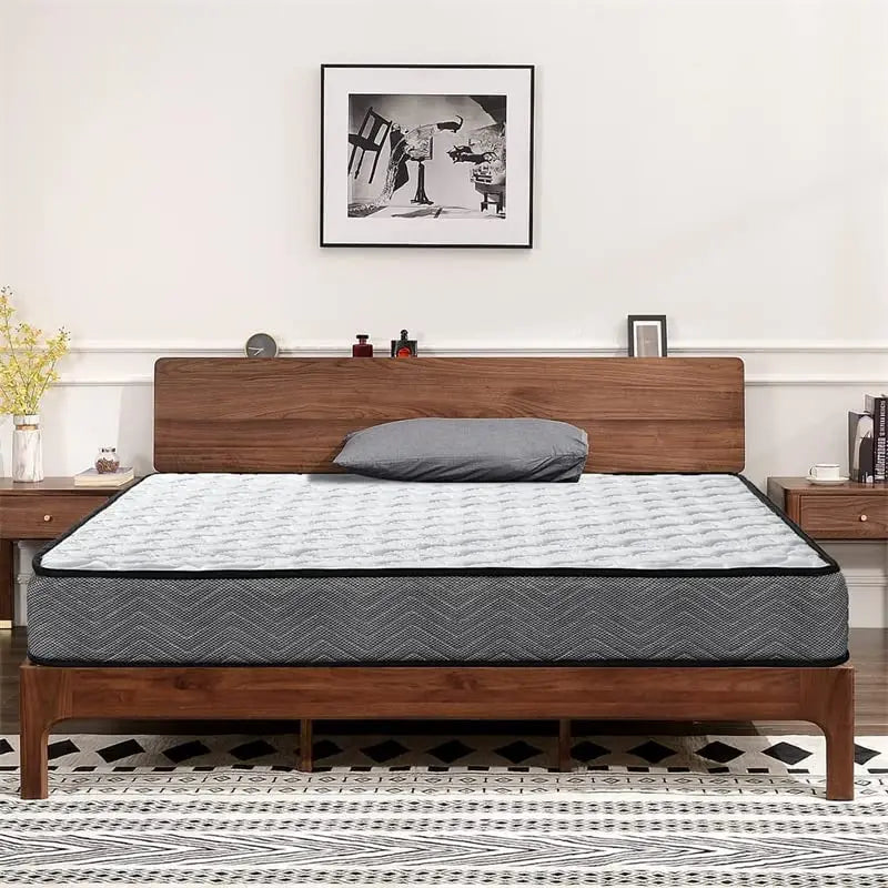 Memory Foam & Spring Hybrid Mattress (King Size: 150x200 cm)