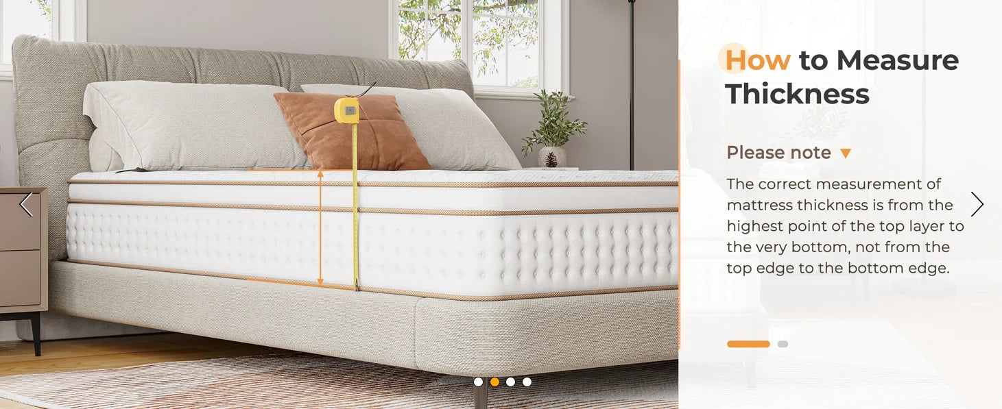 10.2 Inch Hybrid Foam & Individual Pocket Spring Mattress