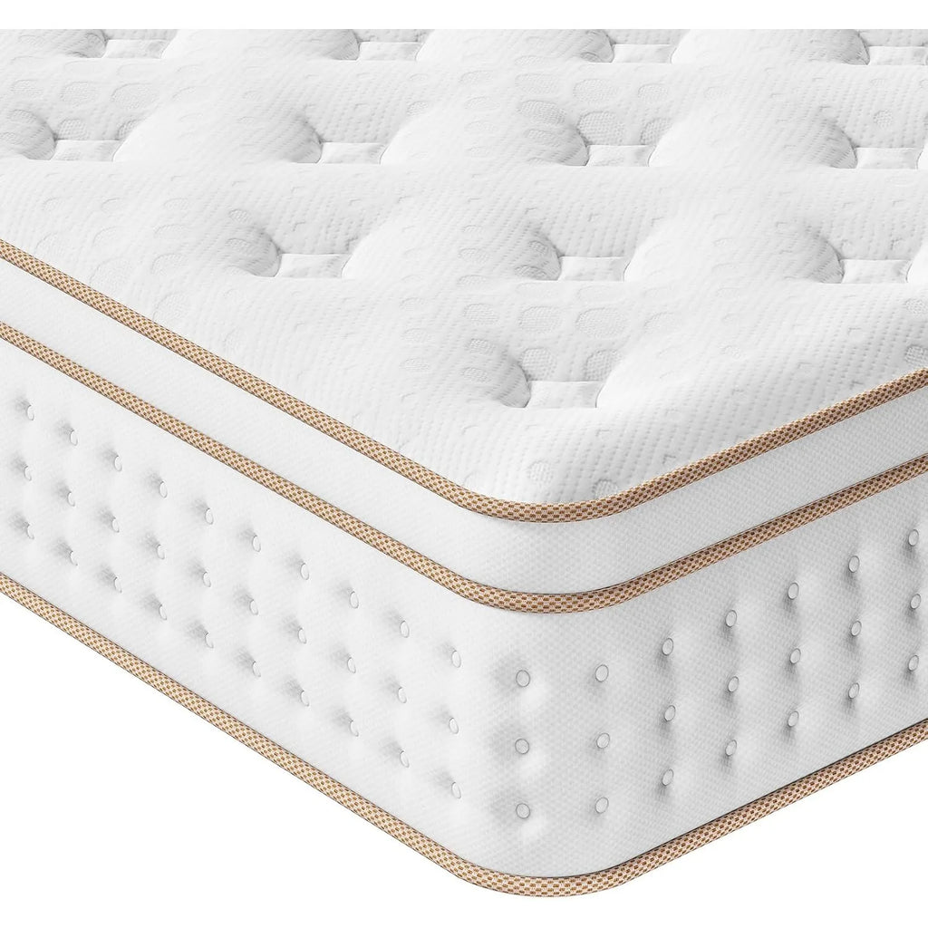 10.2 Inch Hybrid Foam & Individual Pocket Spring Mattress