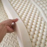 Full-Size Natural Latex Mattress Topper for Comfort and Portability