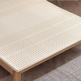 Full-Size Natural Latex Mattress Topper for Comfort and Portability