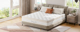 10.2 Inch Hybrid Mattress with Breathable Foam and Individually Pocket Spring - Edge Support & Motion Isolation, Medium Firm