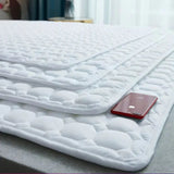 Hotel Style Cotton Non-Slip Thin Mattress Protective Pad