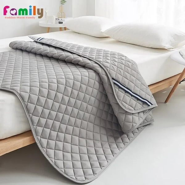 Japanese Cotton Single Double Mattress Anti-slip Anti-Bacteria Mat Hotel Thin Mattress Protective Pad Student Dormitory Bedding