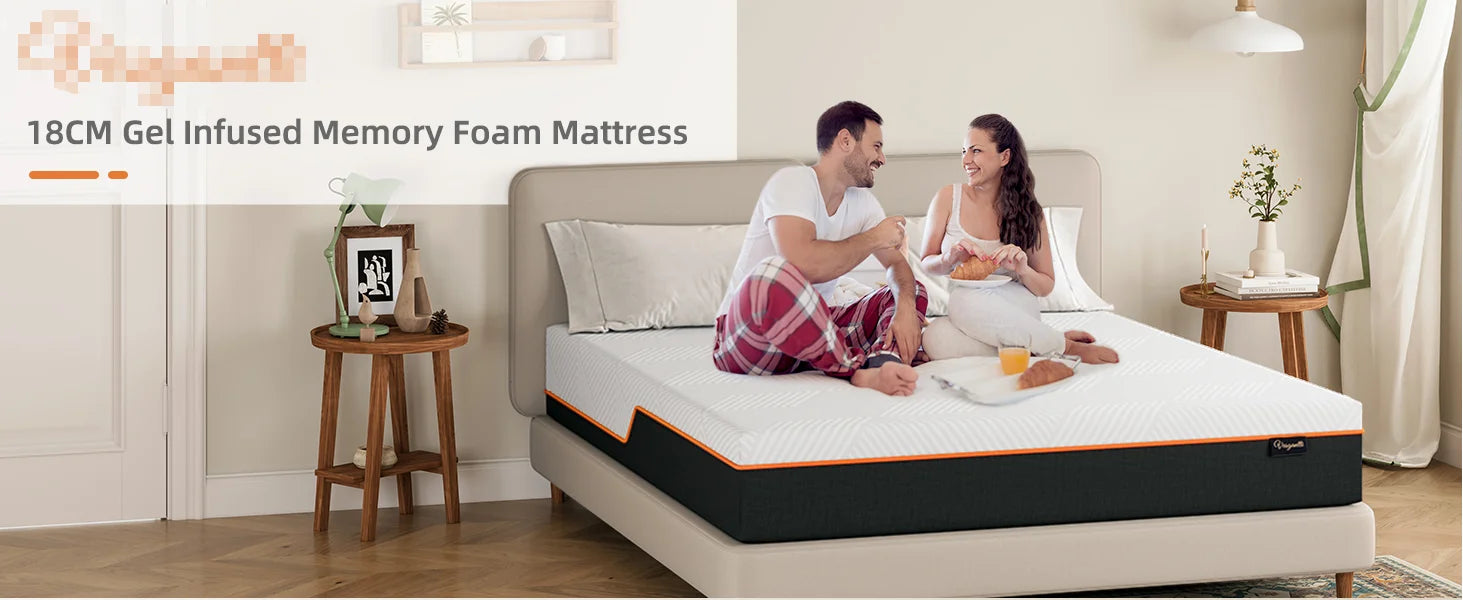 20CM Gel Memory Foam Mattress