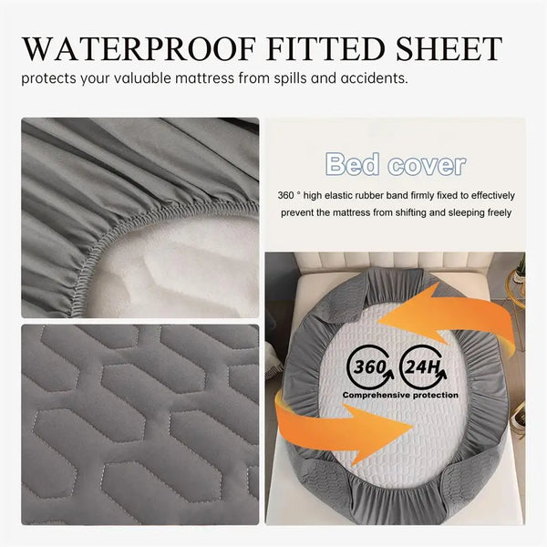 Durable Latex Waterproof Mattress Pad Protector