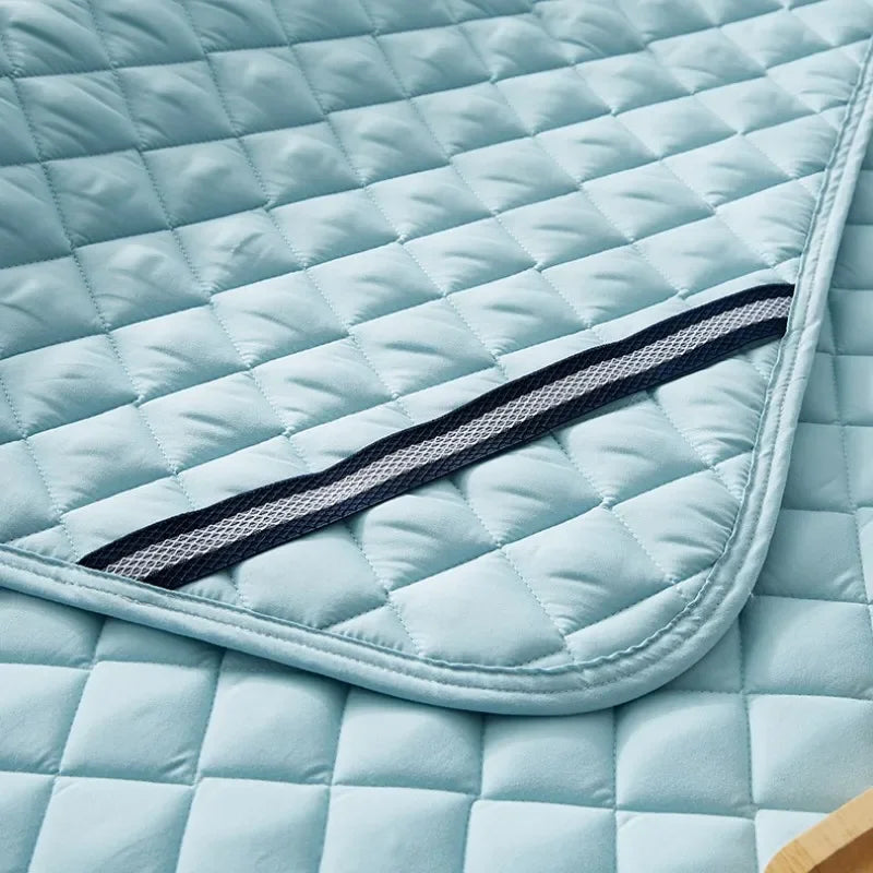 Japanese Cotton Anti-slip/Anti-Bacteria Thin Mattress Protective Pad