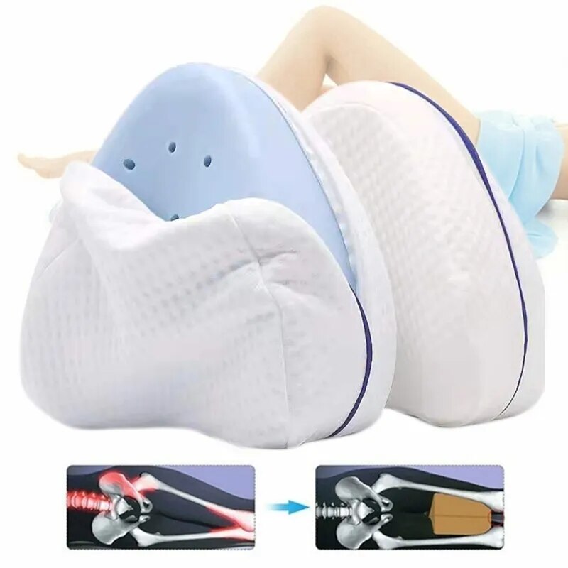 Orthopedic Memory Foam Leg Pillow for Pain Relief