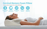 Ergonomic Cervical (For Orthopedic Support) Memory Foam Pillow