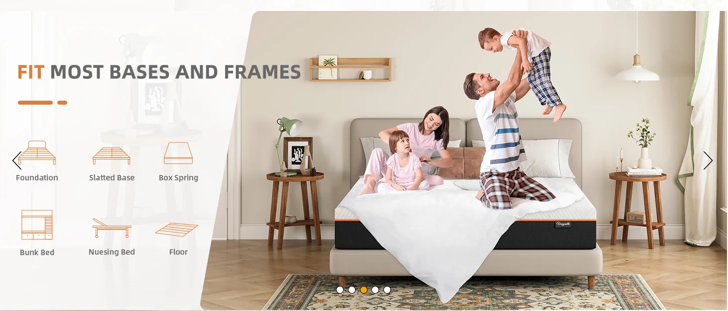 16CM Gel Memory Foam Single Mattress