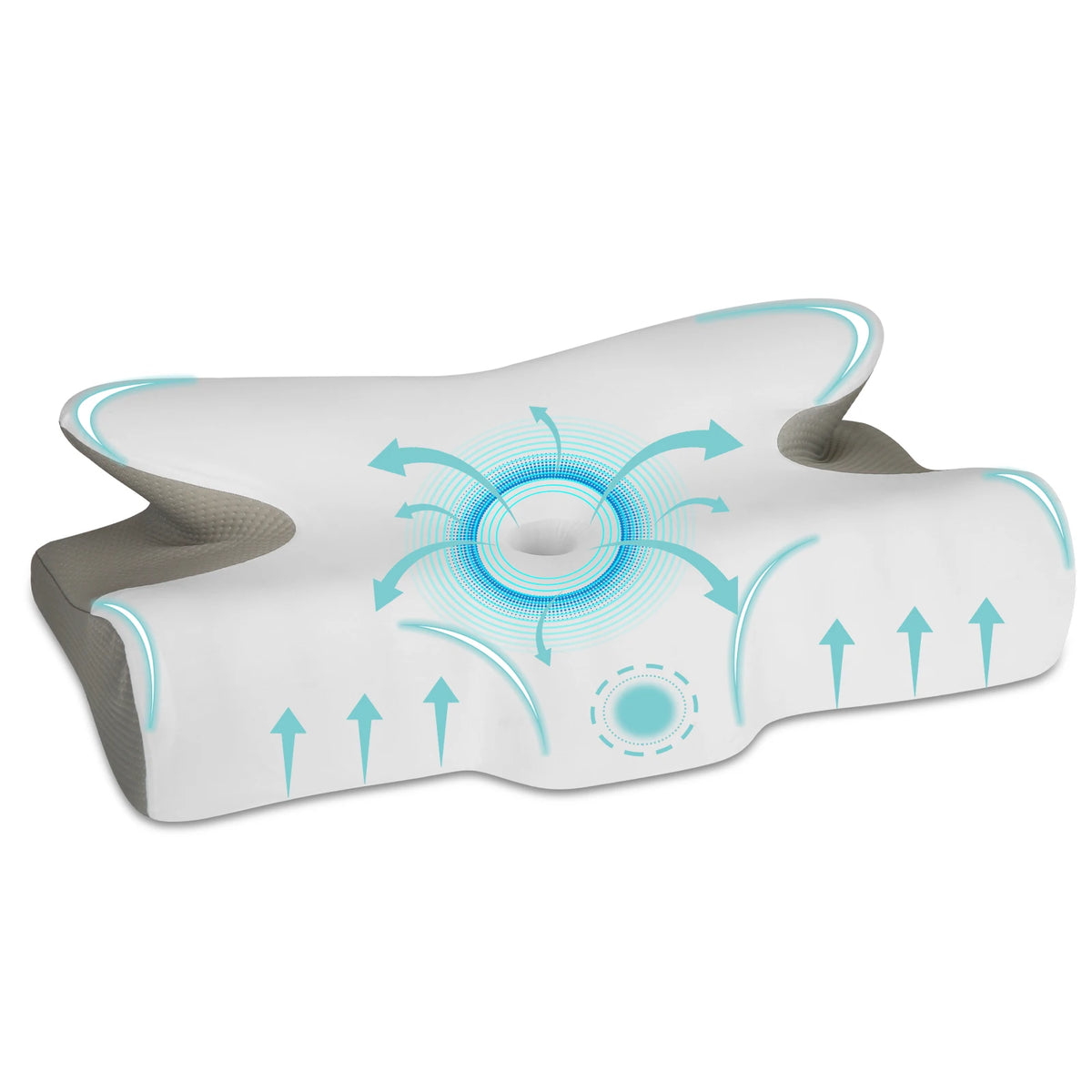 Slumbyr Ergonomic Memory Foam Side Sleeper
