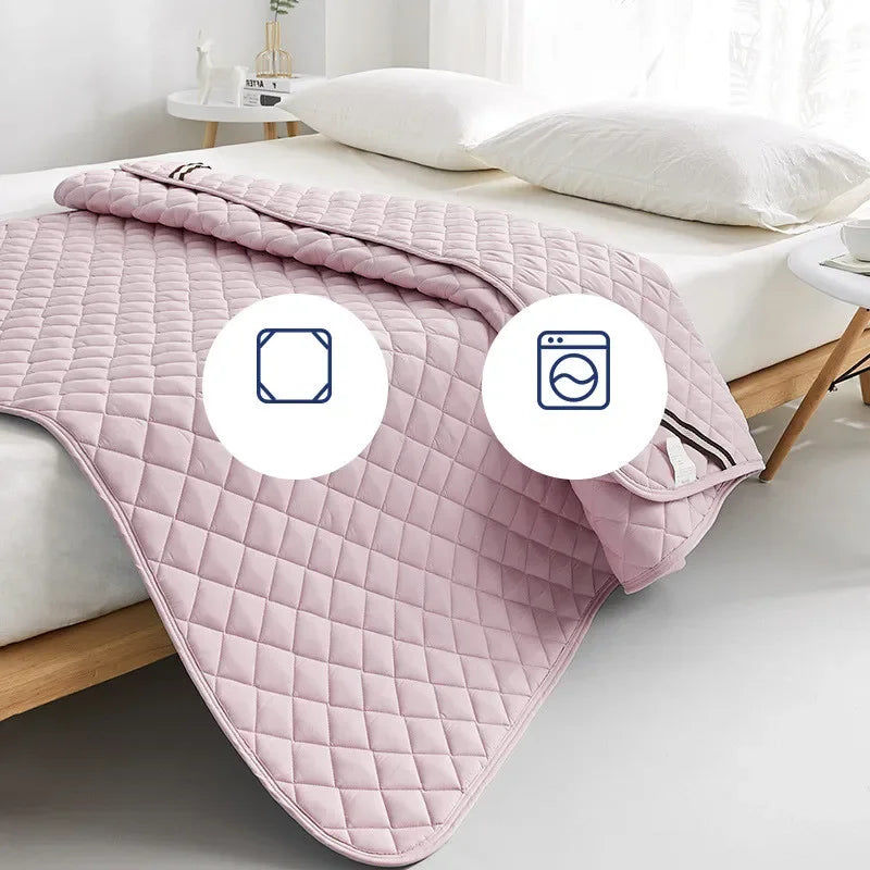 Japanese Cotton Anti-slip/Anti-Bacteria Thin Mattress Protective Pad