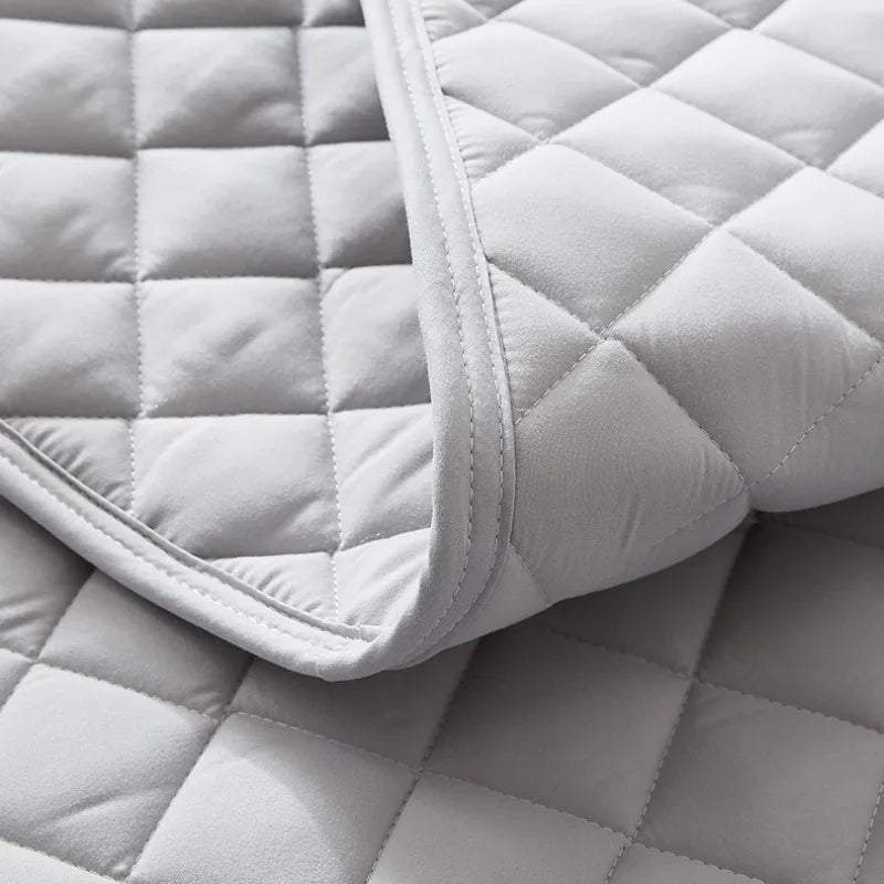 Japanese Cotton Anti-slip/Anti-Bacteria Thin Mattress Protective Pad