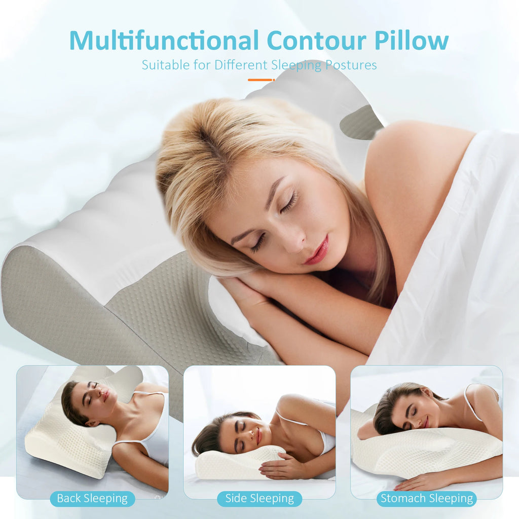 Slumbyr Ergonomic Memory Foam Side Sleeper